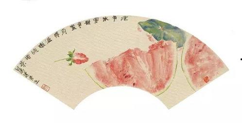 水墨画吃瓜,一场视觉与味觉的盛宴